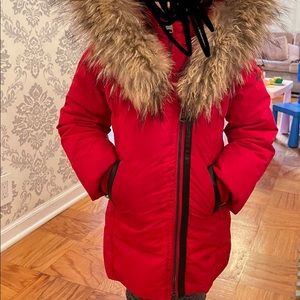 Mackage duck down winter coat size 6